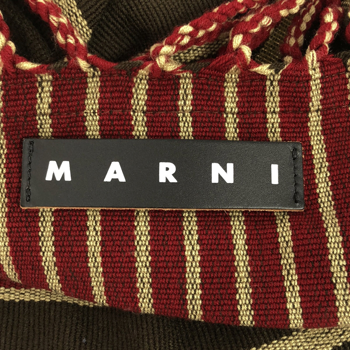 MARNI / マルニ | ストライプ ハンモック ハンド トートバッグ |