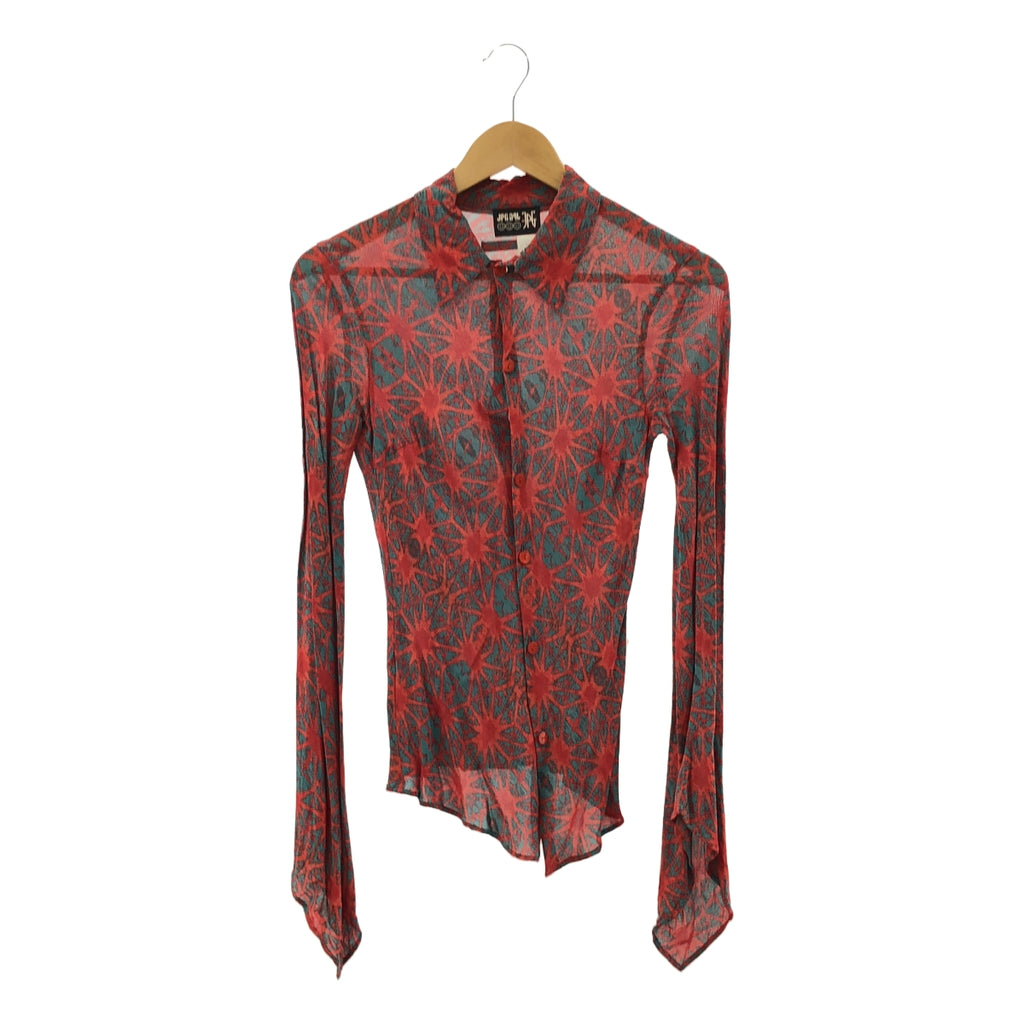 JeanPaulGAULTIER / 장폴 고르체 | JPG JEAN'S 총무늬 롱 슬리브 셔츠 | 40 |