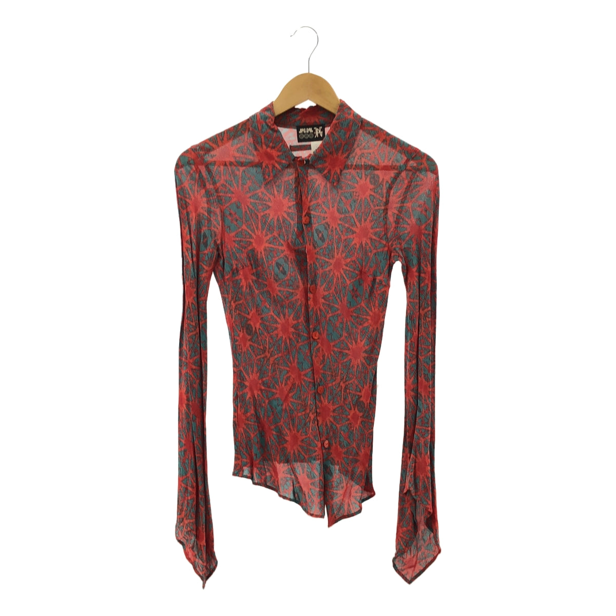 JeanPaulGAULTIER / 장폴 고르체 | JPG JEAN'S 총무늬 롱 슬리브 셔츠 | 40 |