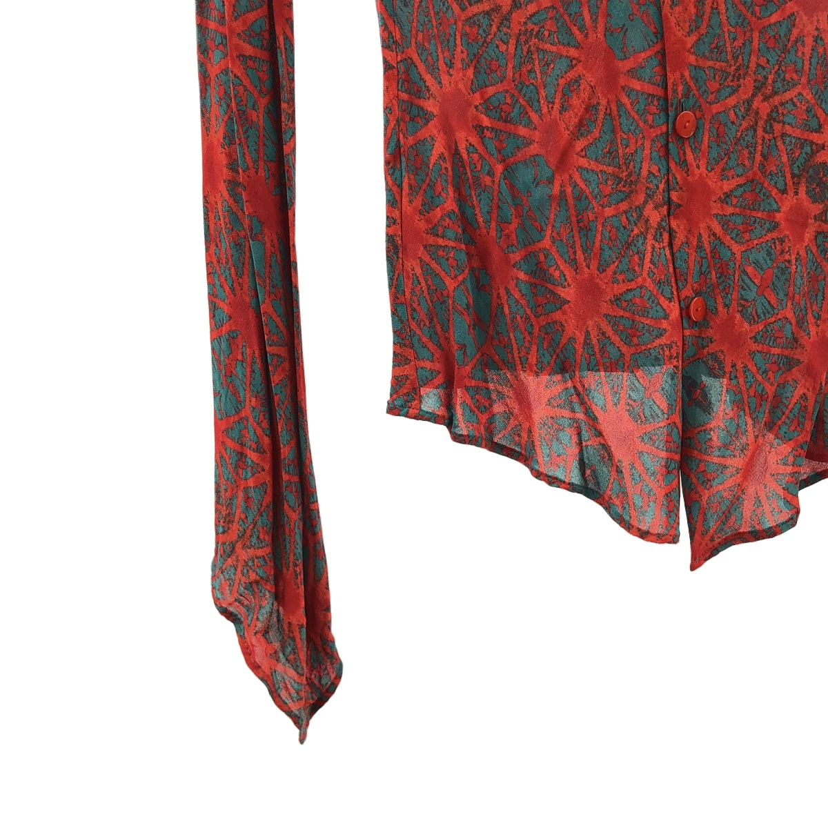 JeanPaulGAULTIER / 장폴 고르체 | JPG JEAN'S 총무늬 롱 슬리브 셔츠 | 40 |