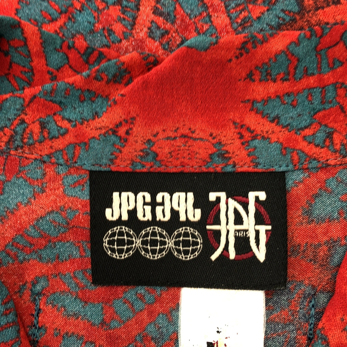 JeanPaulGAULTIER / 장폴 고르체 | JPG JEAN'S 총무늬 롱 슬리브 셔츠 | 40 |