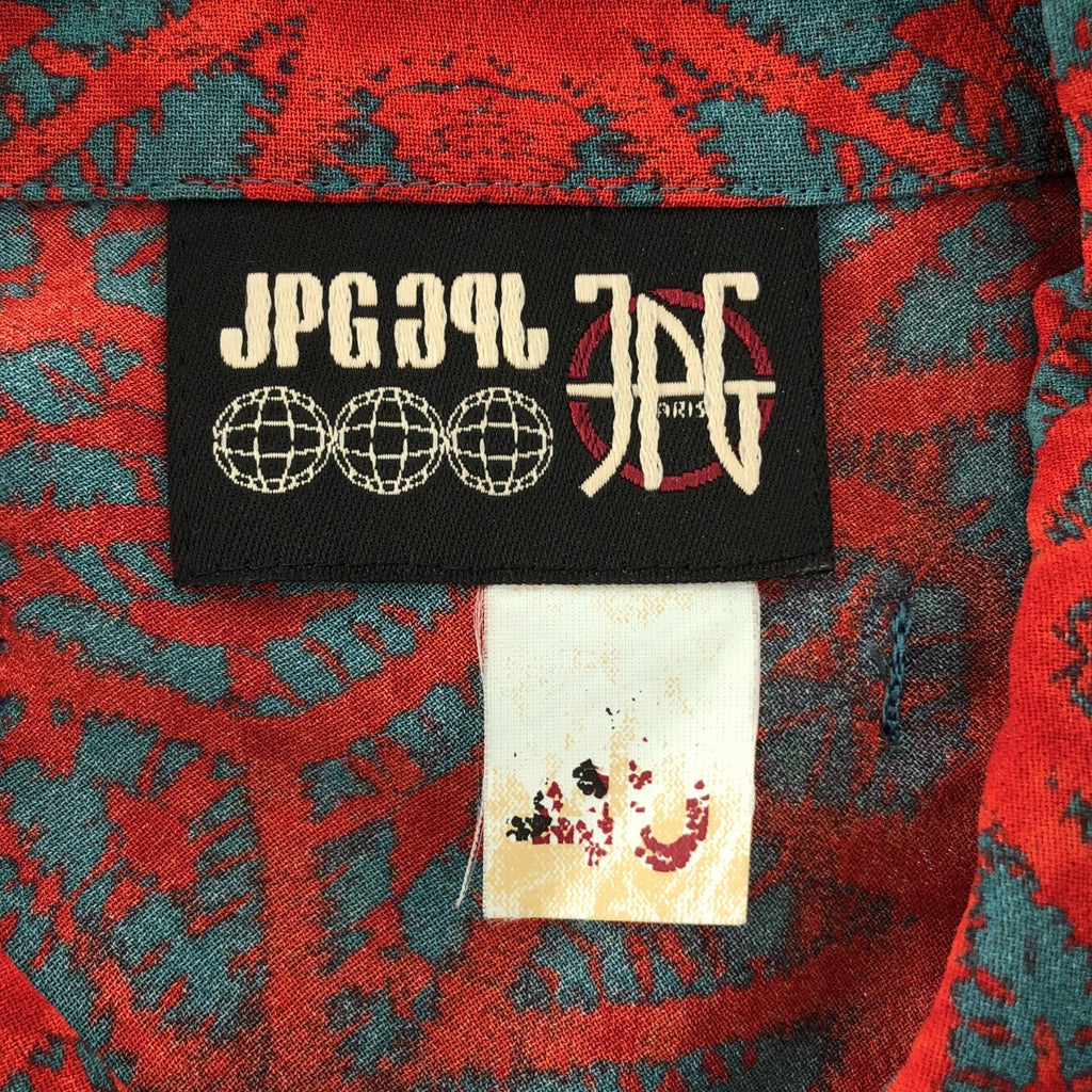 JeanPaulGAULTIER / 장폴 고르체 | JPG JEAN'S 총무늬 롱 슬리브 셔츠 | 40 |