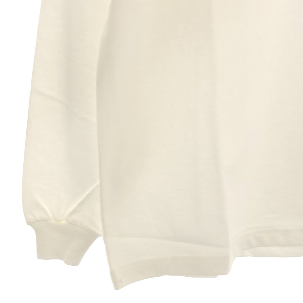 [新] GOD SELECTION XXX / 神之選 |長袖T卹/印花剪裁和縫製| S |白色 |男士