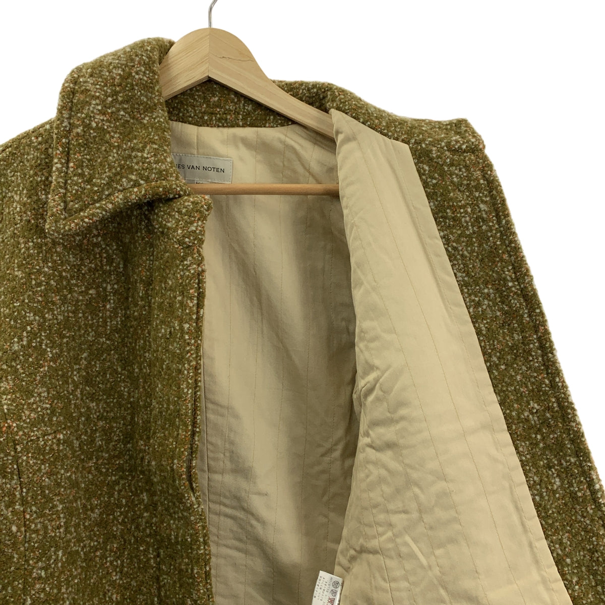 DRIES VAN NOTEN / ドリスヴァンノッテン | ウール ツイード ジャケット | 38 | レディース