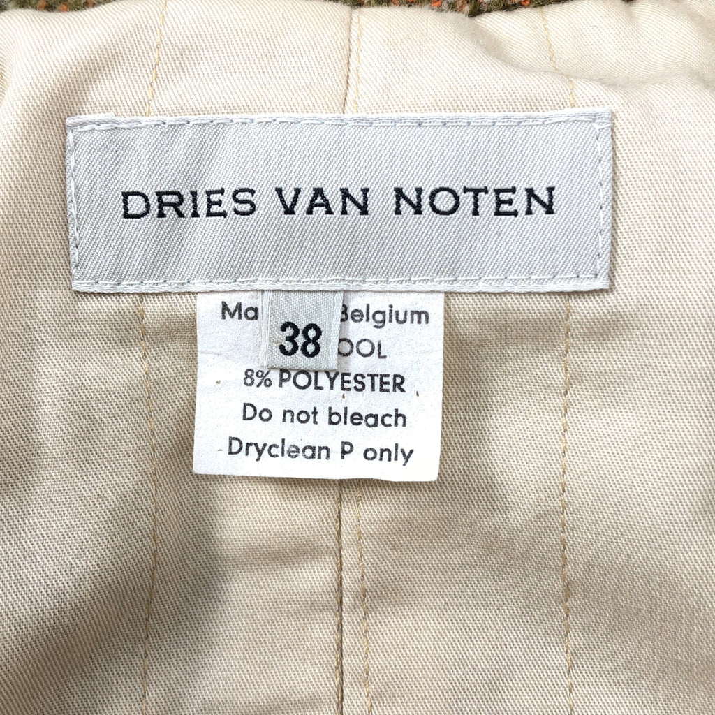DRIES VAN NOTEN / ドリスヴァンノッテン | ウール ツイード ジャケット | 38 | レディース