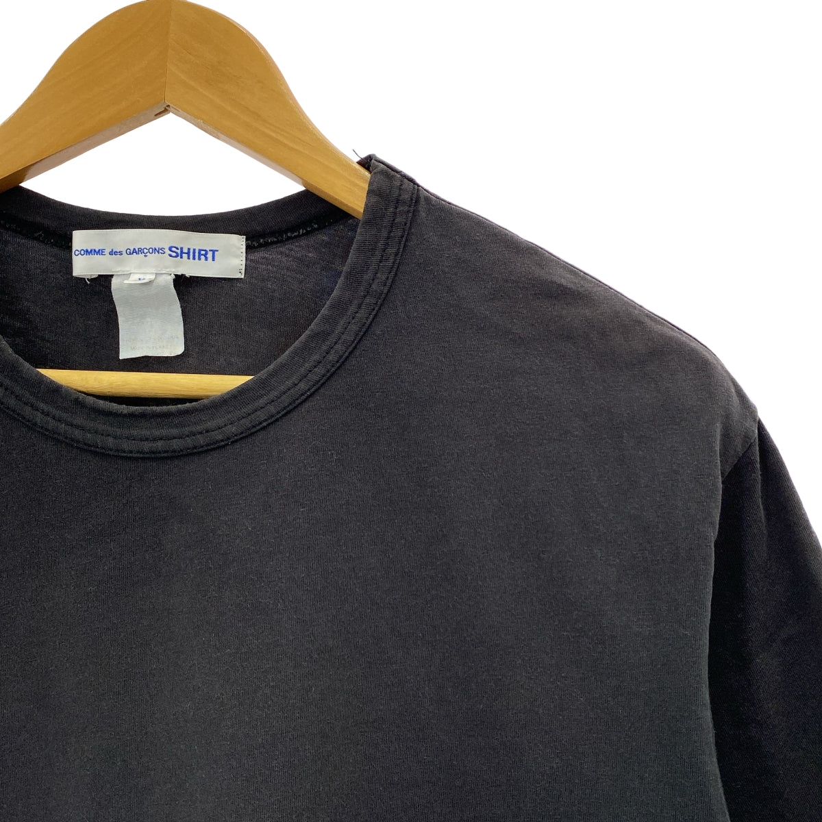 COMME des GARCONS SHIRT / 콤데 갤슨 셔츠 | 원포인트 로고 티셔츠 컷소우 | X | 남성