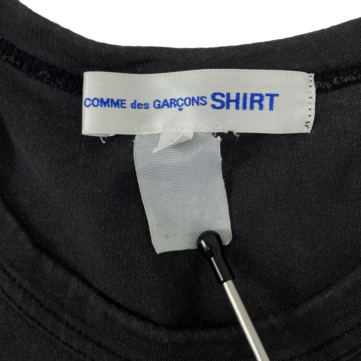 COMME des GARCONS SHIRT / 콤데 갤슨 셔츠 | 원포인트 로고 티셔츠 컷소우 | X | 남성