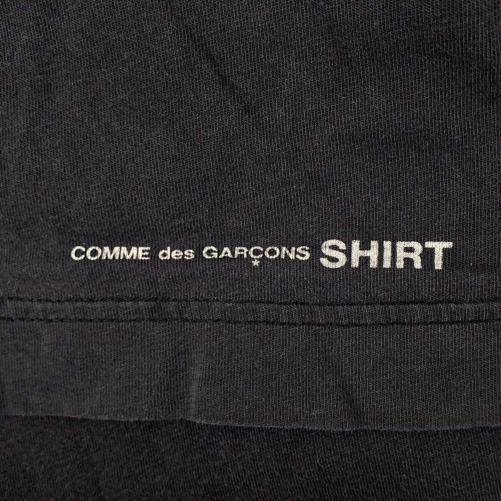COMME des GARCONS SHIRT / 콤데 갤슨 셔츠 | 원포인트 로고 티셔츠 컷소우 | X | 남성