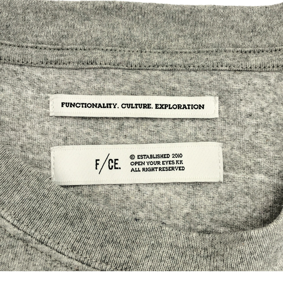 F/CE. / エフシーイー | 2023SS | CAT RECYCLE HALF T キャット リサイクル ハーフ Tシャツ | グレー | メンズ