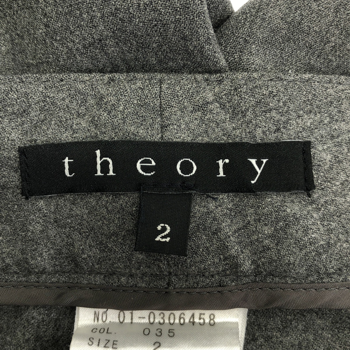theory / 세오리 | 스트레치 울 슬랙스 팬츠 | 2 | 회색 | 여성