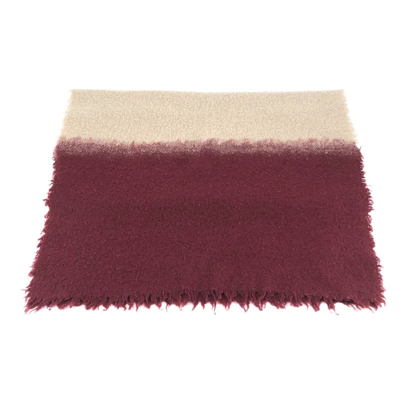 destin / デスティン | カシミヤ ウール バイカラー ストール |