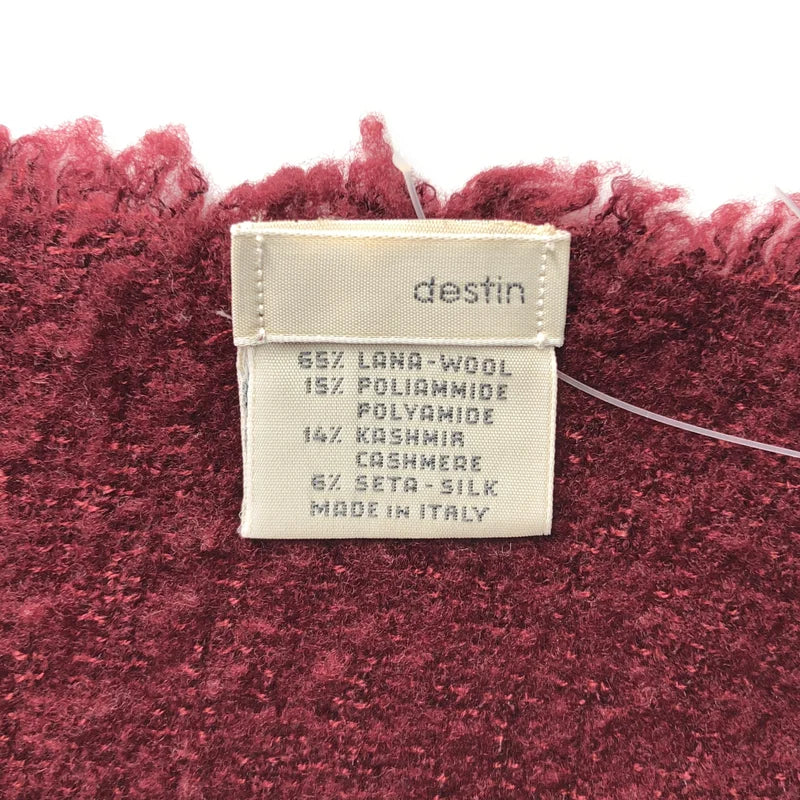destin / デスティン | カシミヤ ウール バイカラー ストール |