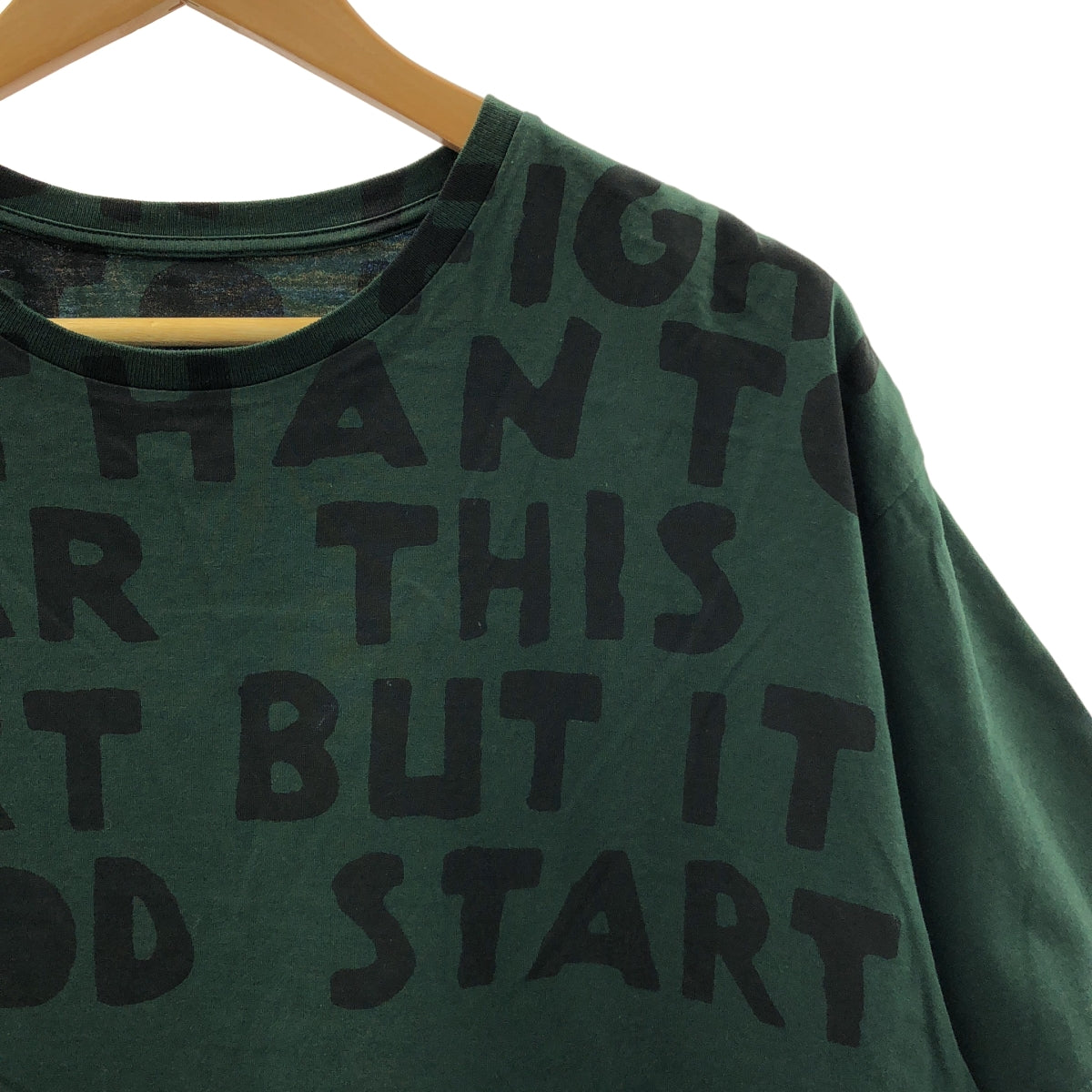 Maison Margiela / 메종 마르젤라 | 에이즈 에이즈 코튼 프린트 컷소우 | S |