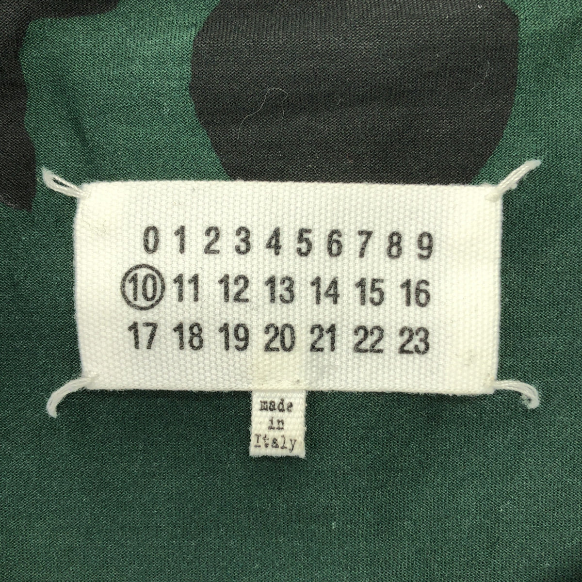 Maison Margiela / 메종 마르젤라 | 에이즈 에이즈 코튼 프린트 컷소우 | S |