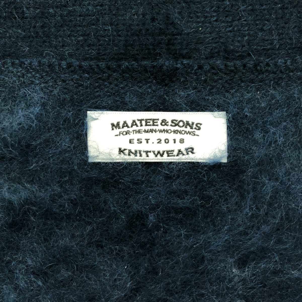 MAATEE&SONS / マーティー&サンズ | 2021AW | × WAGAMAMA 我儘別注 Ex.Cashmere shaggy cardigan カシミヤ シャギー カーディガン | 4 | メンズ