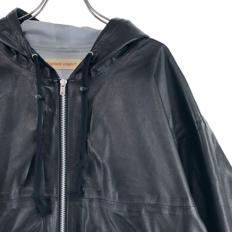 barbell object / 槓鈴飾物 | 2024AW | FAKER JKT 羊皮拉鍊外套 | 2 | 男裝