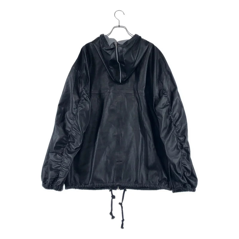 barbell object / 槓鈴飾物 | 2024AW | FAKER JKT 羊皮拉鍊外套 | 2 | 男裝