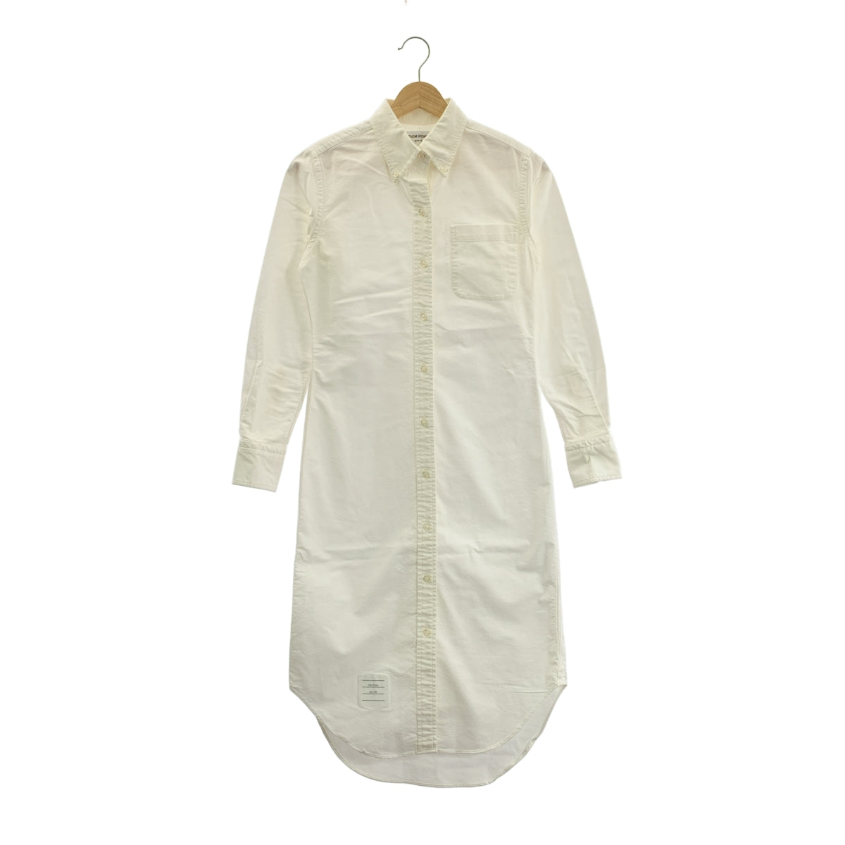 THOM BROWNE | 棉質羈絆襯衫裙 | 0 碼 | 女款