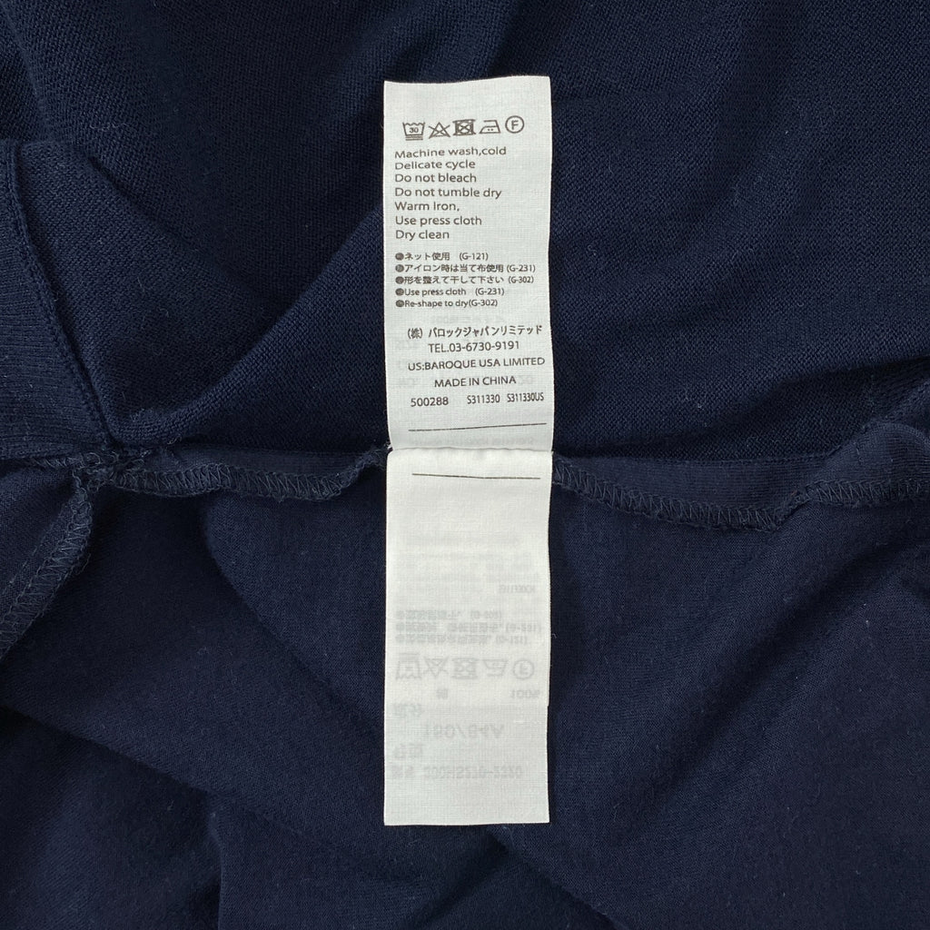 ENFOLD | 針織×剪裁T卹 / 棉質圓領開衩夏季針織衫 | 尺寸 38 | 女款