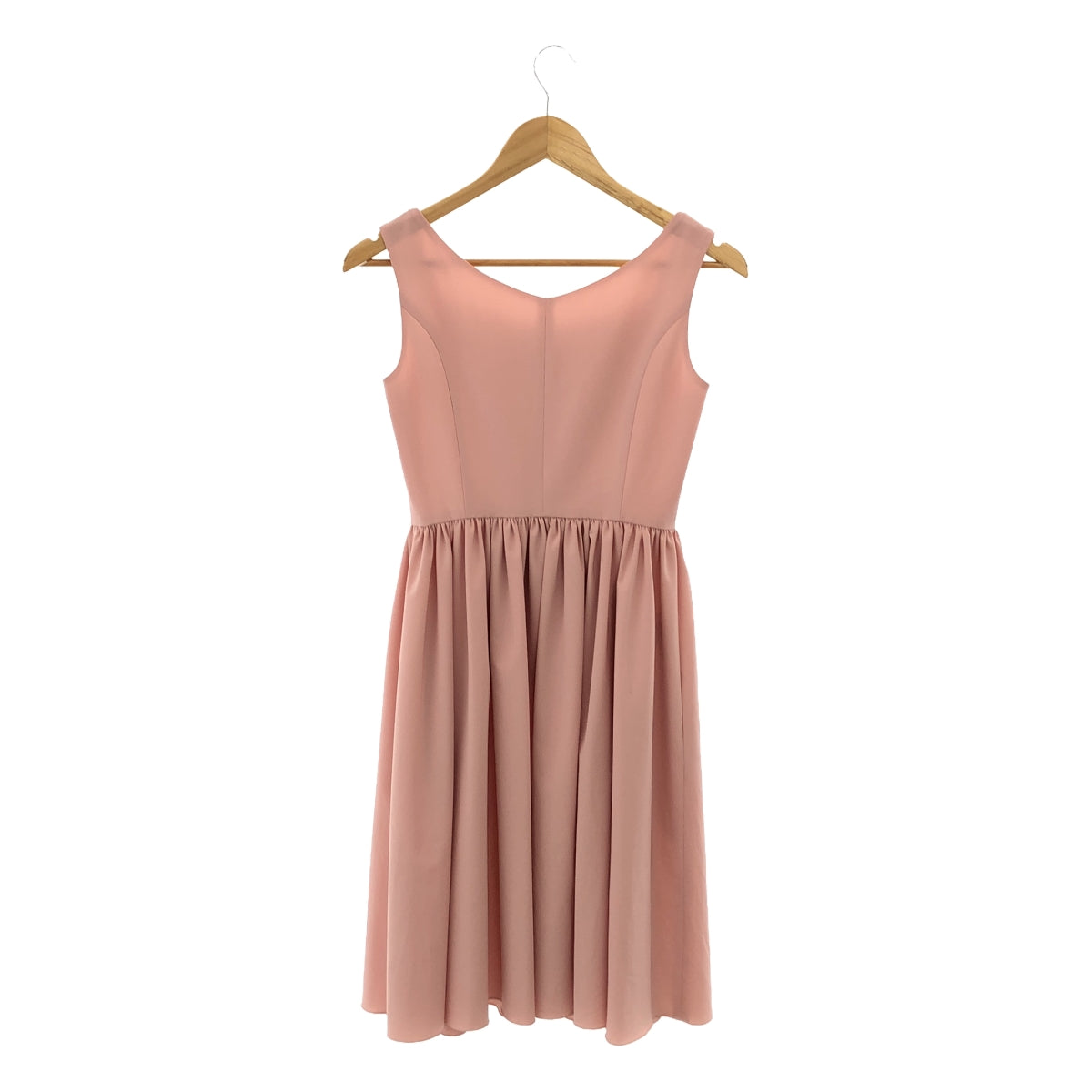 [Good Condition] Rene | Sleeveless Flare Dress | Size 32 | Pink | Women's