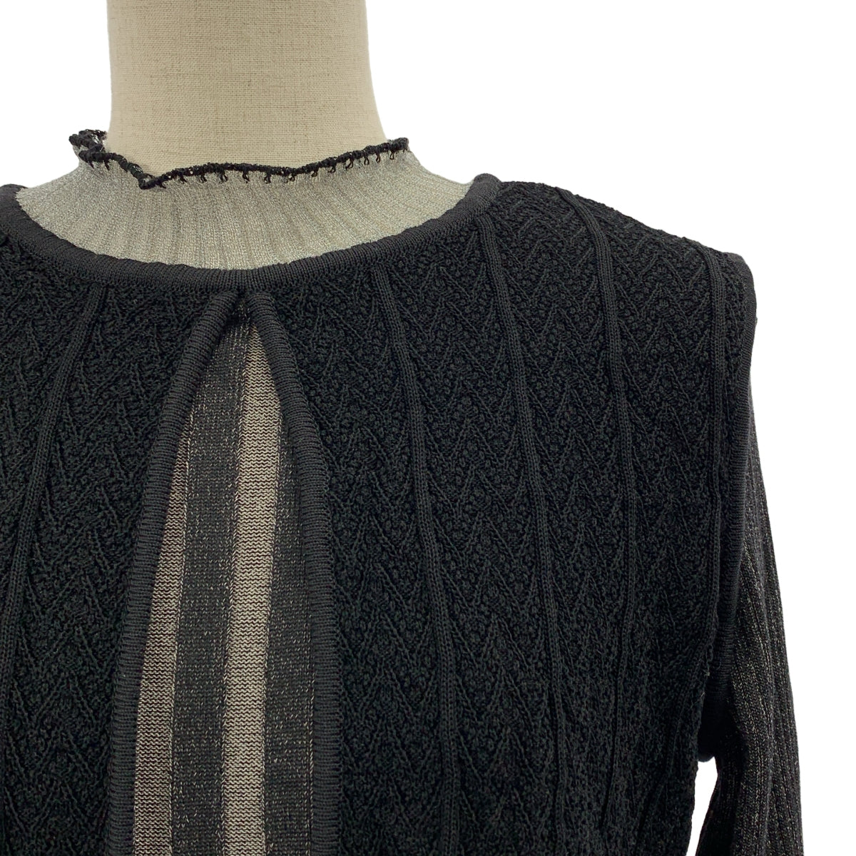 PUBLIC TOKYO / パブリックトウキョウ | コットン ジレレイヤーニットワンピース | F | レディース