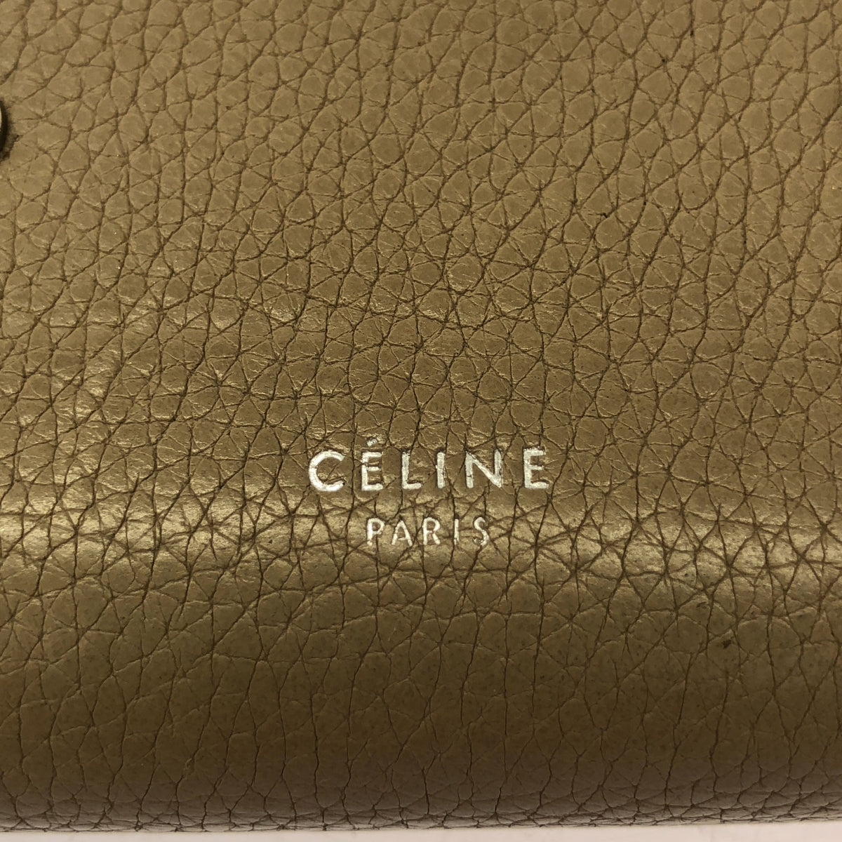 CELINE / セリーヌ | フィービー期 レザー コンパクト ウォレット 財布 |