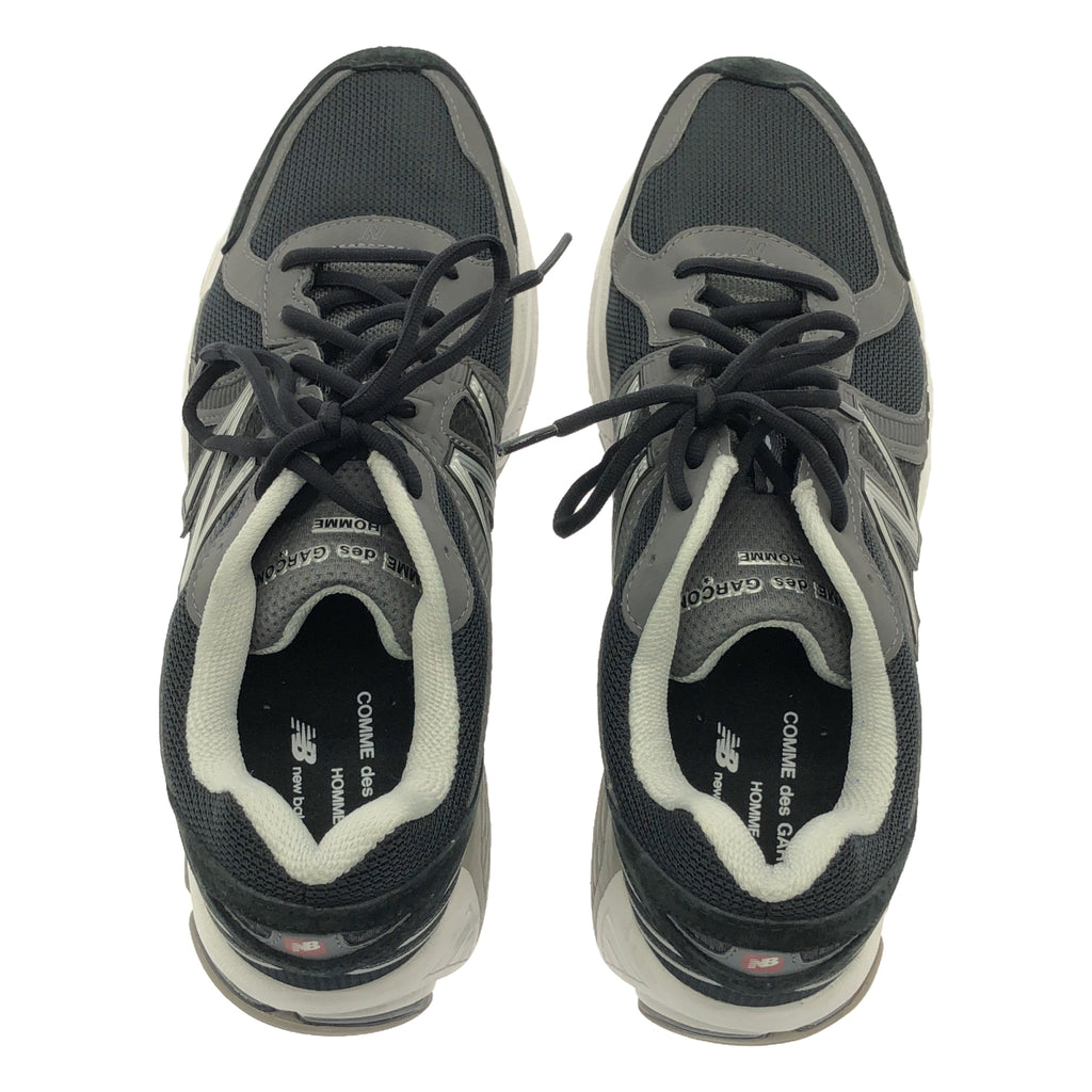 【美品】  COMME des GARCONS HOMME / コムデギャルソンオム | × New Balance / ニューバランス 860v2 / ML860JU2 ローカット スニーカー | 29 | ブラック | メンズ