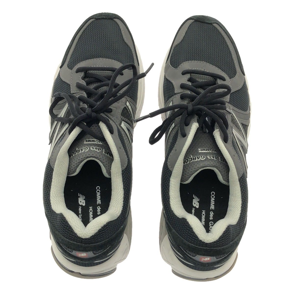 【美品】  COMME des GARCONS HOMME / コムデギャルソンオム | × New Balance / ニューバランス 860v2 / ML860JU2 ローカット スニーカー | 29 | ブラック | メンズ