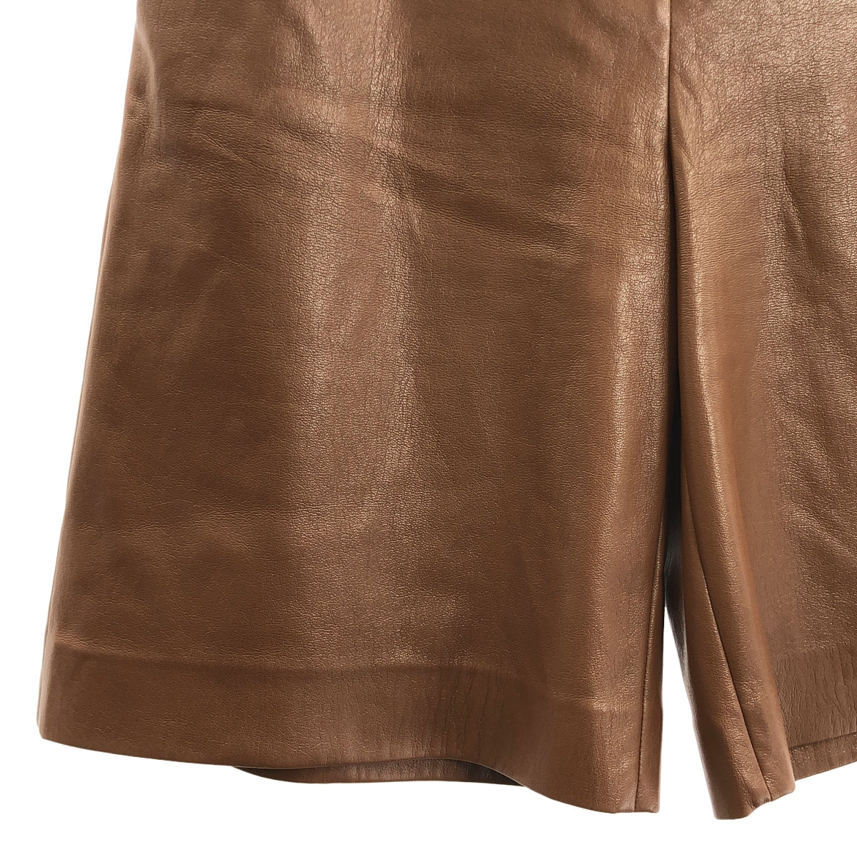 [狀況極佳] MSGM 寬腿短褲 | 40碼 | 棕色 | 女款