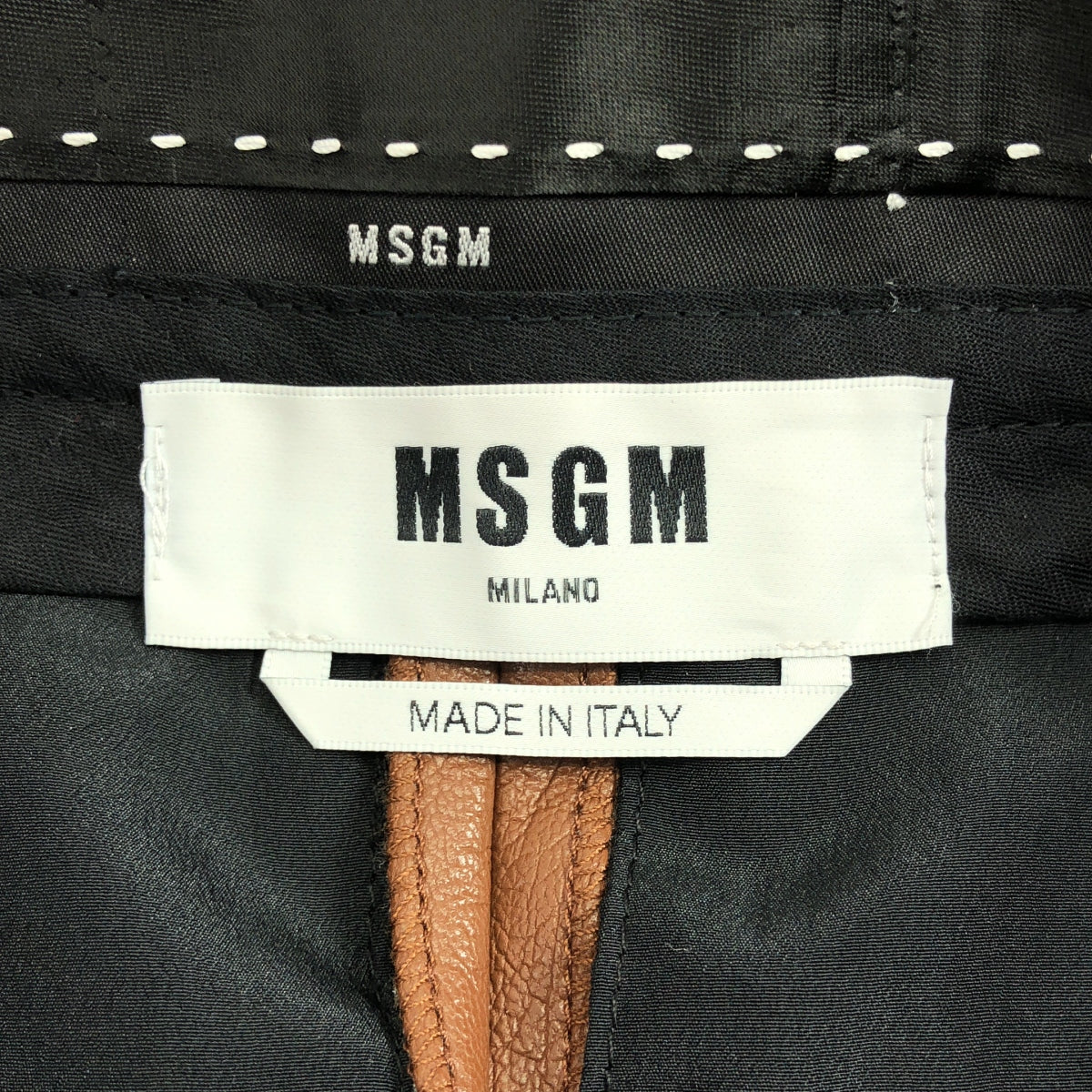 [狀況極佳] MSGM 寬腿短褲 | 40碼 | 棕色 | 女款