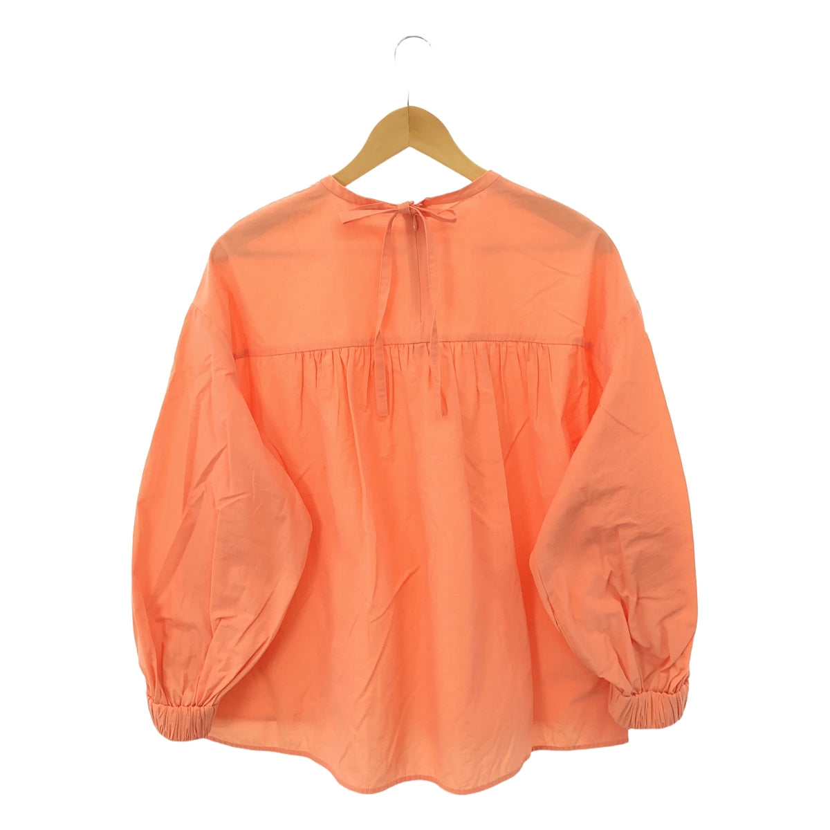 yori / yori | Back zip gathered blouse top | F | Women's