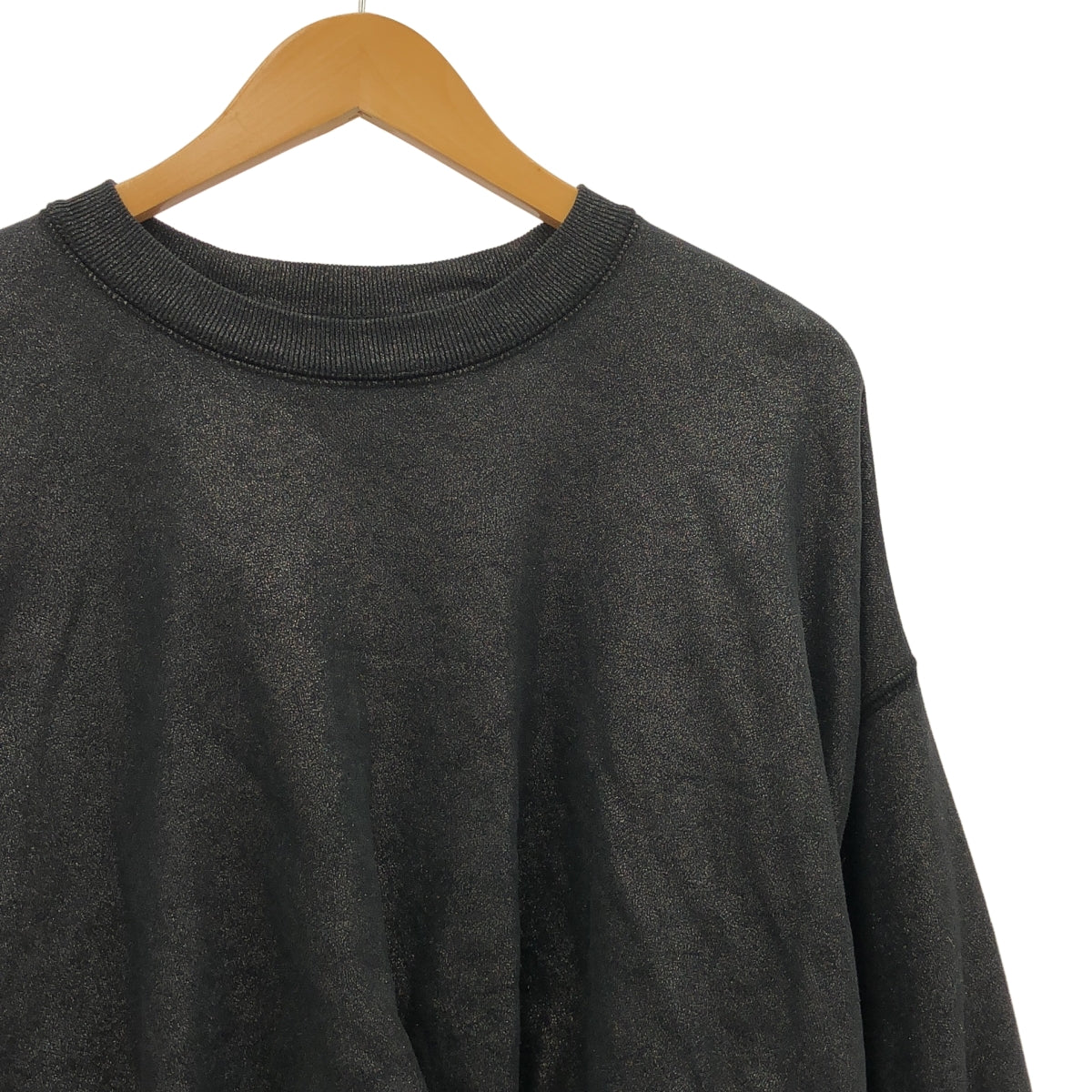 ISABEL MARANT ETOILE / イザベルマランエトワール | PAULIA ドルマンスリーブ クルーネック メタリック スウェット | 36 |