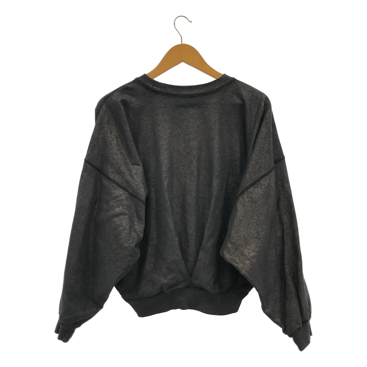 ISABEL MARANT ETOILE / イザベルマランエトワール | PAULIA ドルマンスリーブ クルーネック メタリック スウェット | 36 |