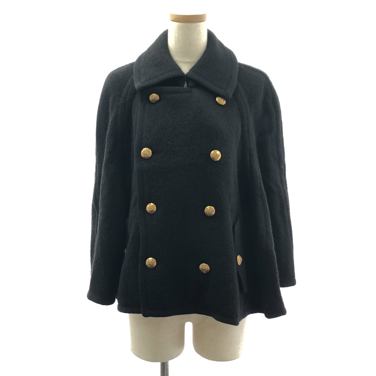tricot COMME des GARÇONS | 2011 秋冬 | 羊毛雙排扣斗篷 | M 碼 | 女款