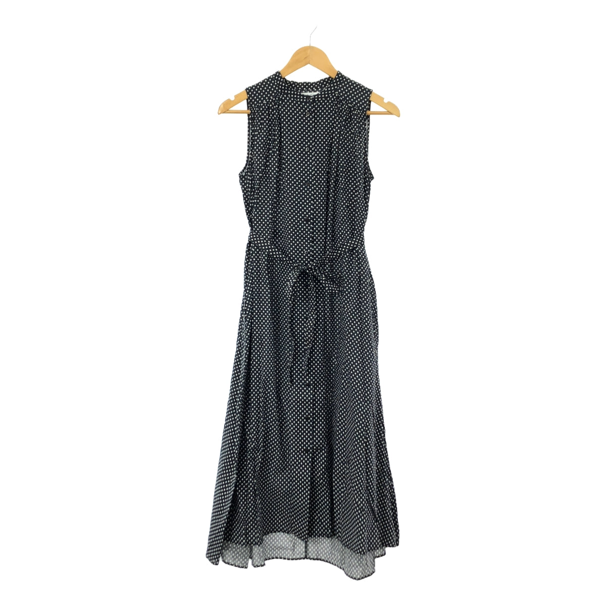 MARIHA | Bird Song Dress Dot Sleeveless Dress | 36 | Black | Women's