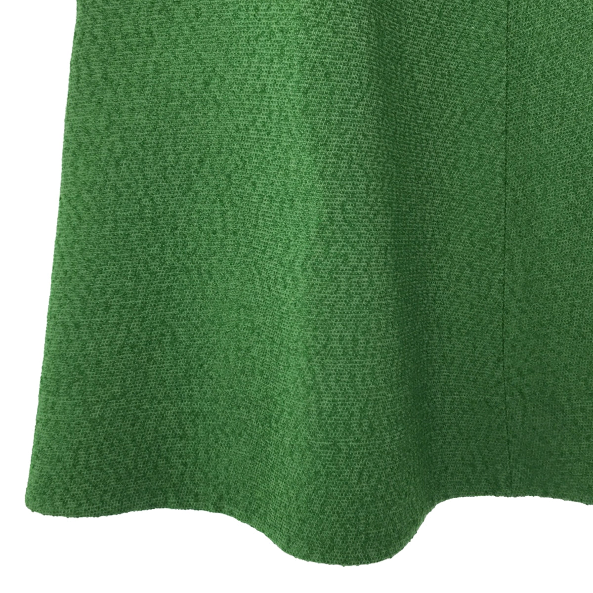 VERMEIL par iena / 베르메유파예나 | 2022AW | 트위드 세미 플레어 스커트 | 36 | 그린 | 여성