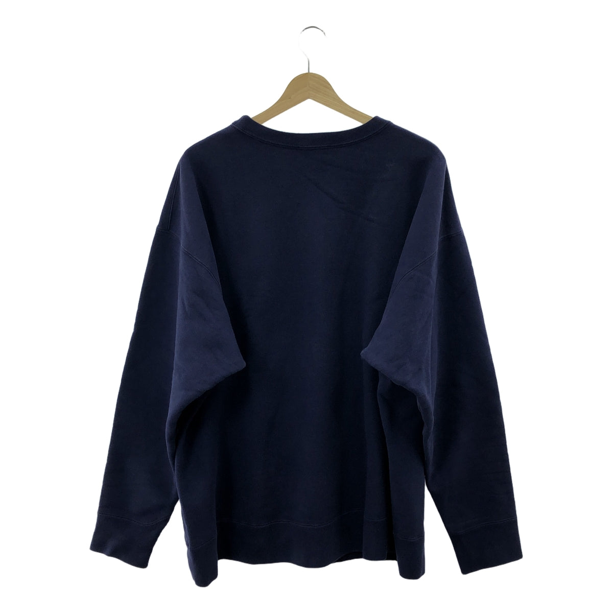 ATON / エイトン | CREWNECK PULLOVER クルーネック プルオーバー スウェット | 6 | ネイビー | メンズ