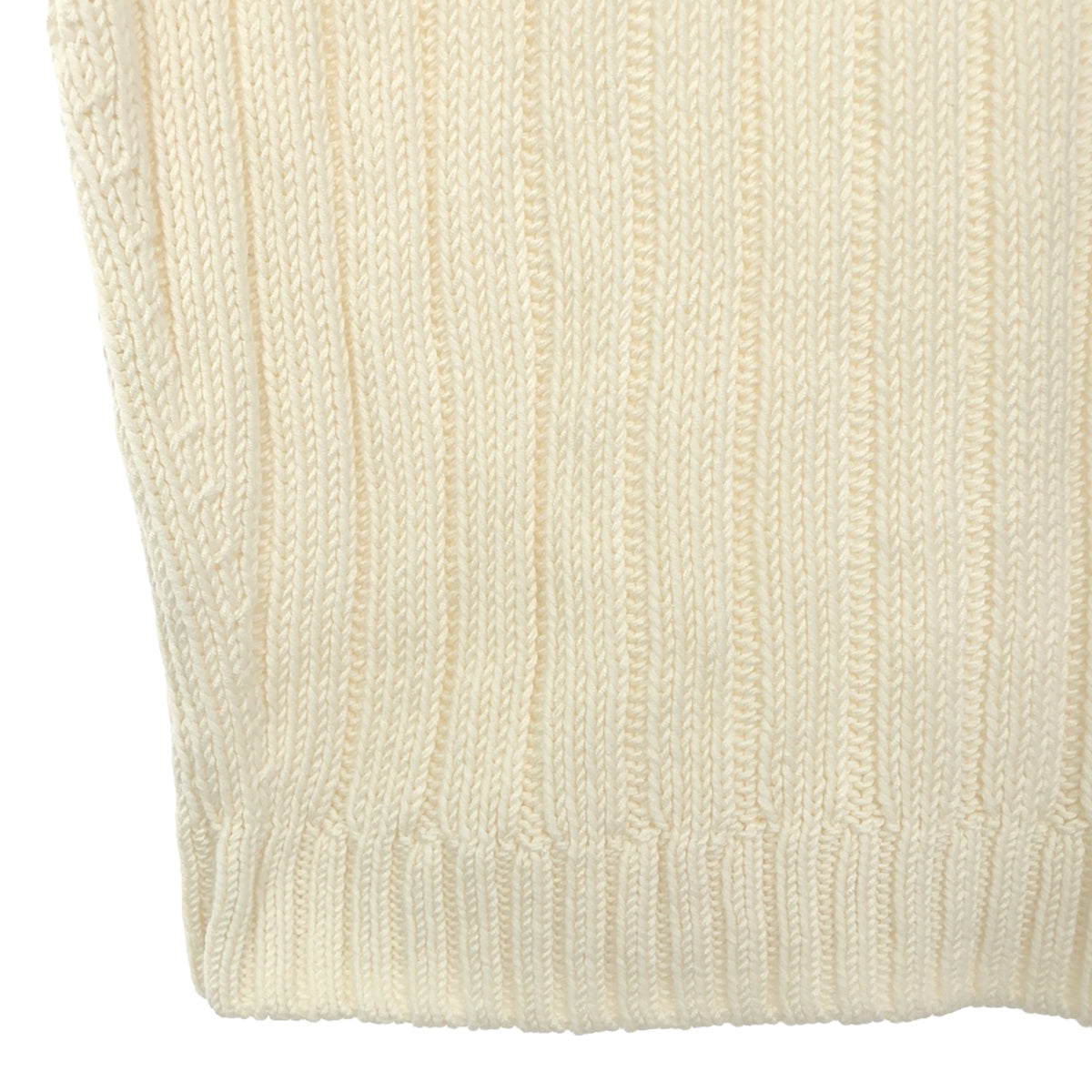 ebure / Ebur | Cotton knit vest pullover | F | Women's