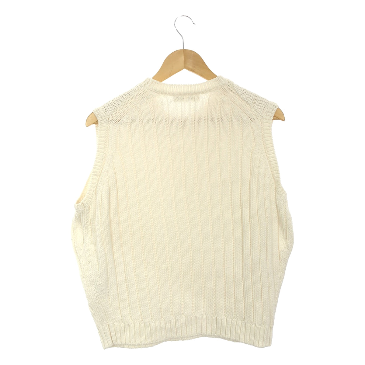 ebure / Ebur | Cotton knit vest pullover | F | Women's