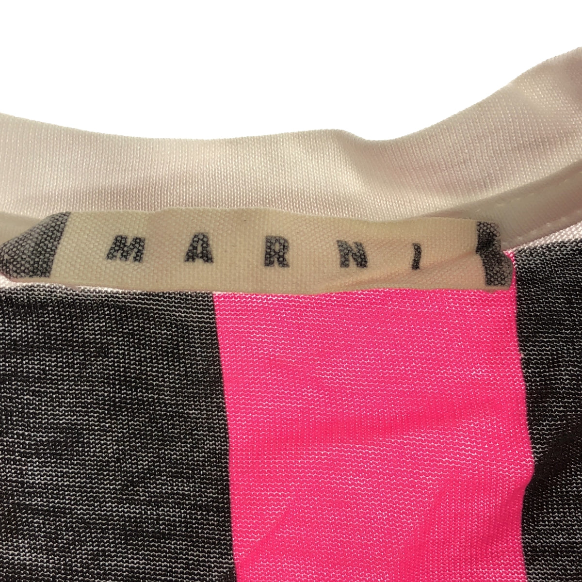 MARNI | Striped Print T-Shirt | S | Men's