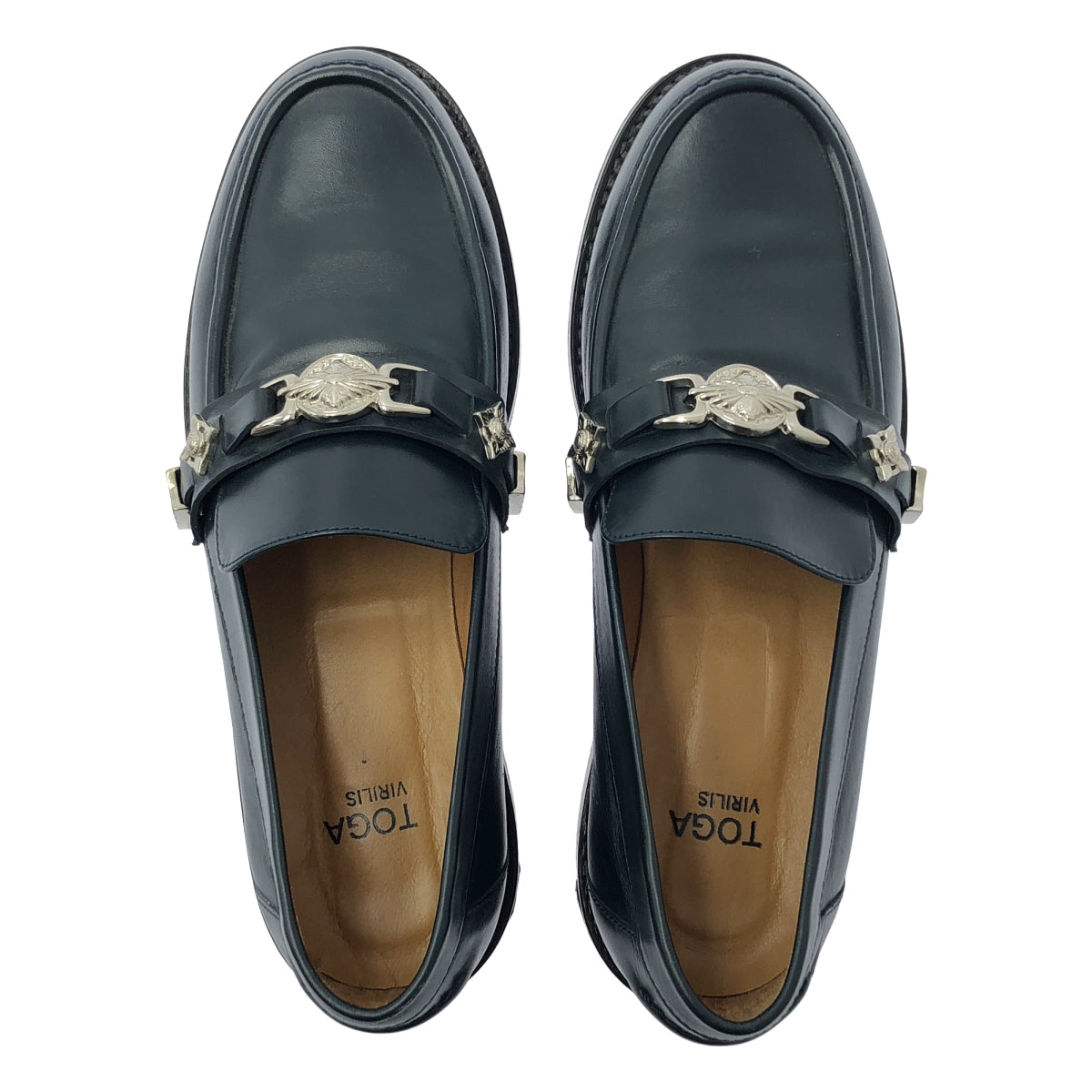 TOGA VIRILIS / トーガビリリース | METAL LOAFER レザー メタル