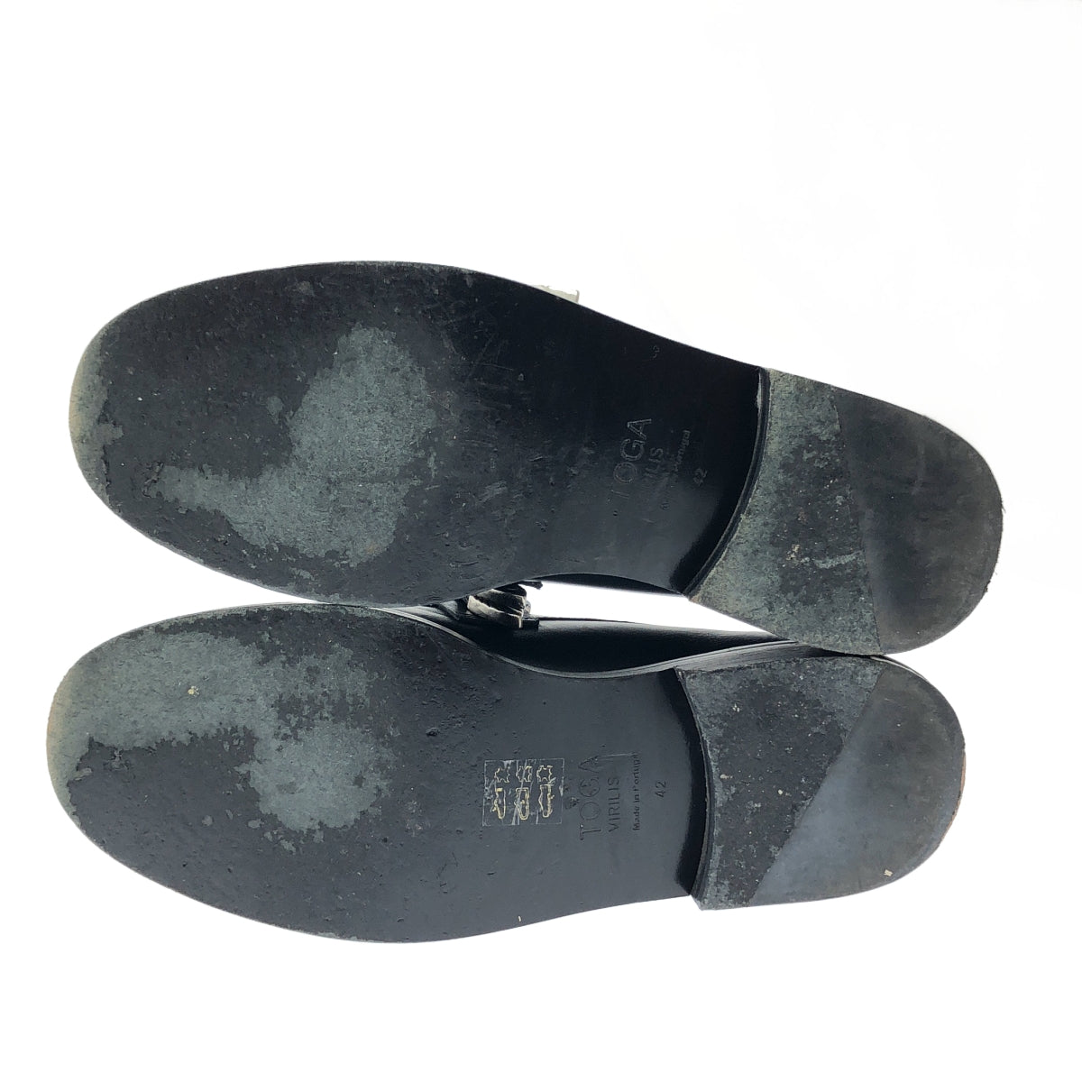 TOGA VIRILIS / トーガビリリース | METAL LOAFER レザー メタル