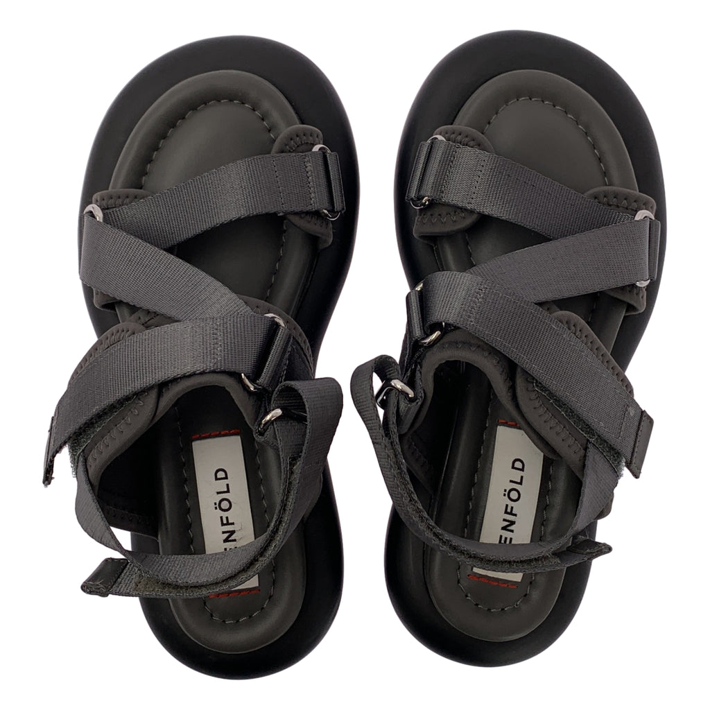 ENFOLD / 엠 폴드 | 2023AW | TUBE-SOLE SANDAL 튜브 구두창 샌들 | 36 |