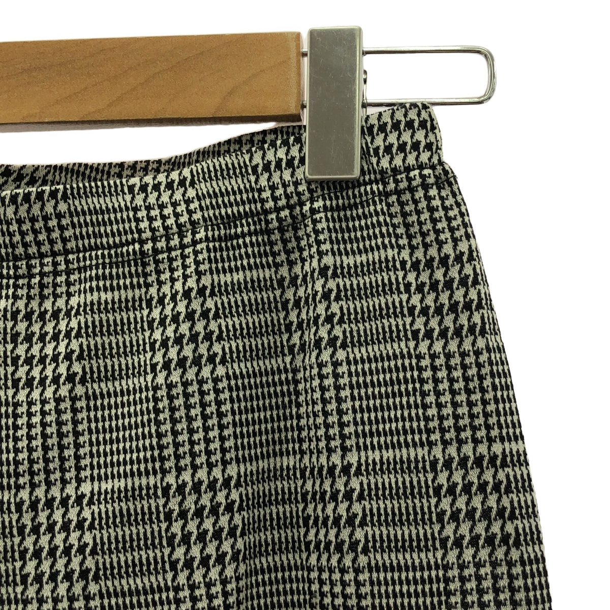 JUNYA WATANABE COMME des GARCONS / 준야와타나베 | 2010SS | 치토리 격자 레깅스 이지 팬츠 | 화이트 / 블랙 | 여성