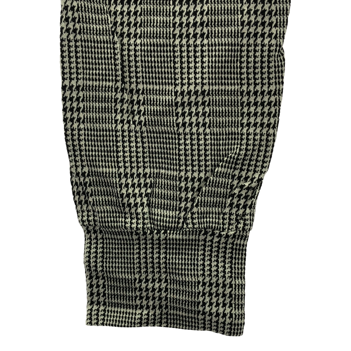JUNYA WATANABE COMME des GARCONS / 渡邊淳也 | 2010春夏 |千鳥格緊身褲休閒褲 |白色/黑色 |女性的