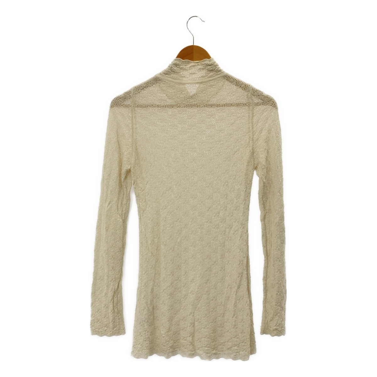 Mame Kurogouchi / マメクロゴウチ | Knitted Lace Top レース ハイネック トップス | 1 | レディース