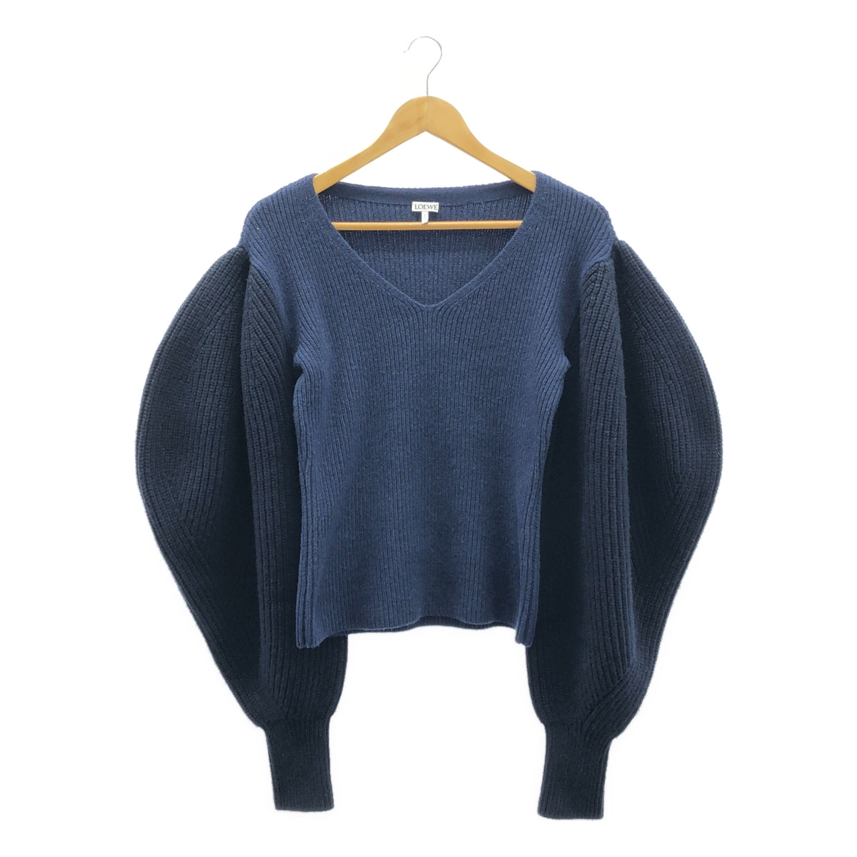 美品】 LOEWE / ロエベ | Balloon sleeve V-neck sweat / バイ