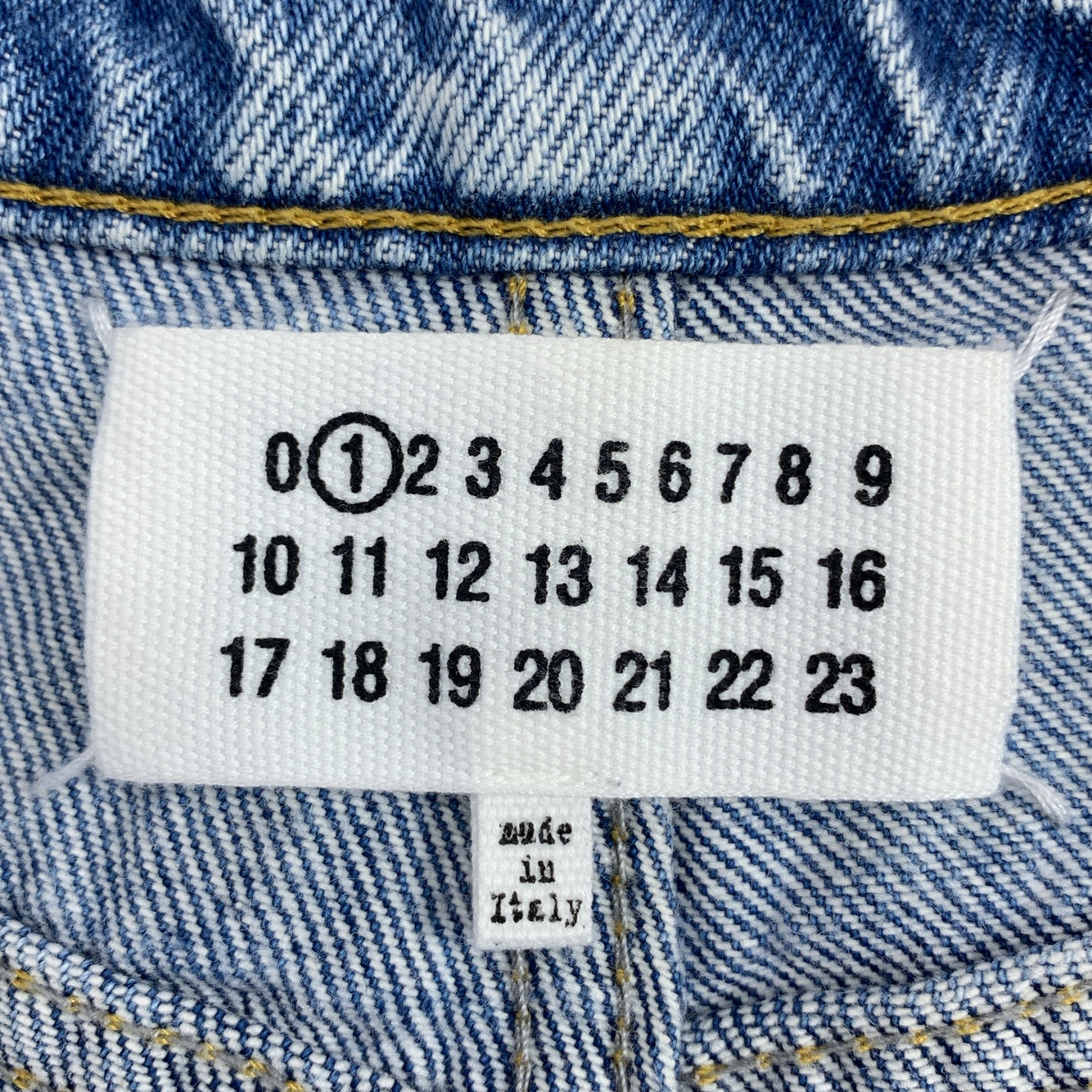Maison Margiela | 2020 秋冬 | 斜紋細節牛仔褲 | 36 碼 | 女款