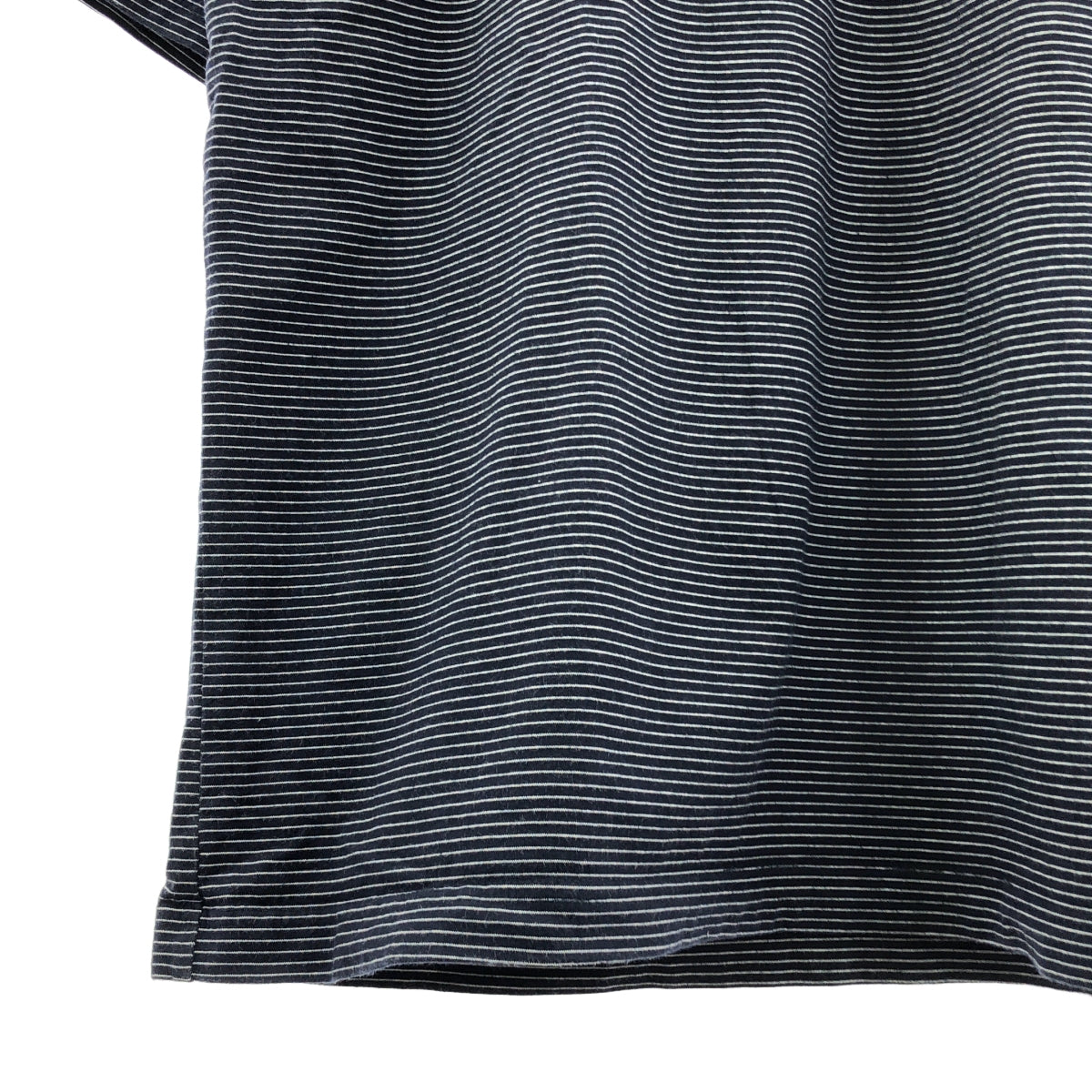 The Ennoy Professional / 엔노이 프로페셔널 | 엠브로이드 로고 테두리 컷소우 티셔츠 | XL | 남성