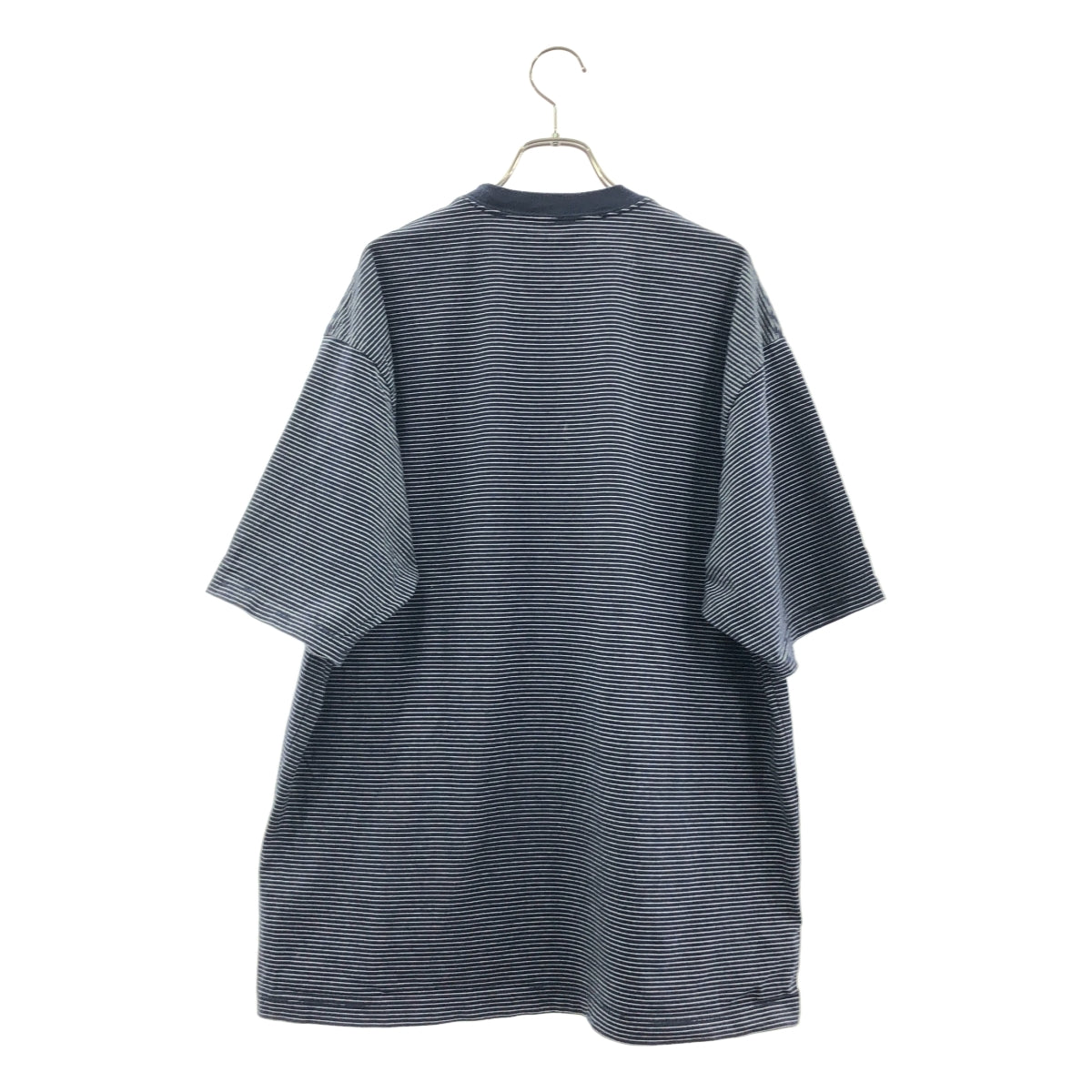 The Ennoy Professional / 엔노이 프로페셔널 | 엠브로이드 로고 테두리 컷소우 티셔츠 | XL | 남성